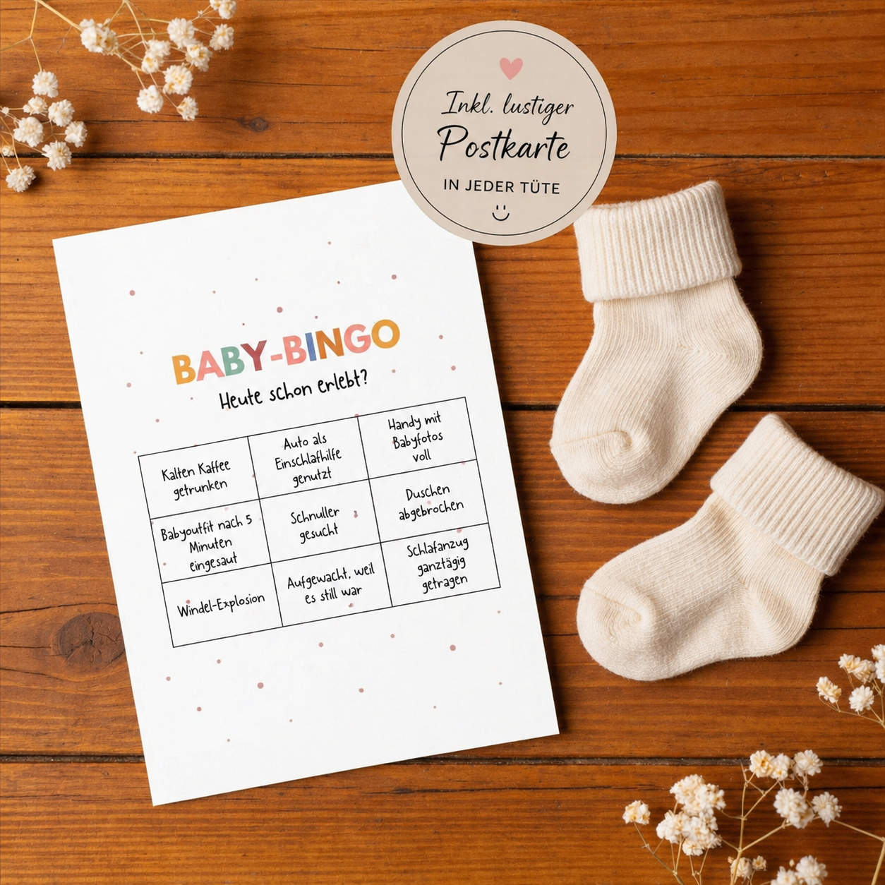 Wundertüte für werdende Eltern – Lustiges Geschenk zur Geburt (Mama & Papa Survival Kit)