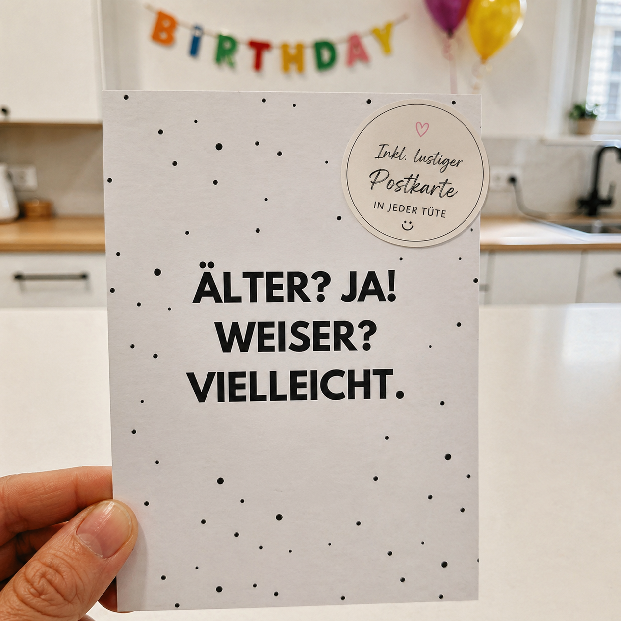 Geburtstags Survival Kit – Lustige Geschenkidee (Wundertüte)
