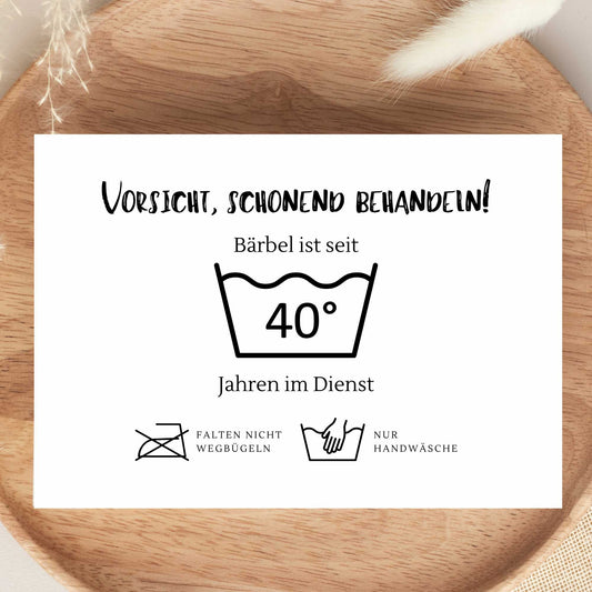 Jubiläum, Mitarbeiter, Firmenjubiläum, Kollegen, lustige Karte, schonend behandeln, 30/ 40 jähriges Jubiläum