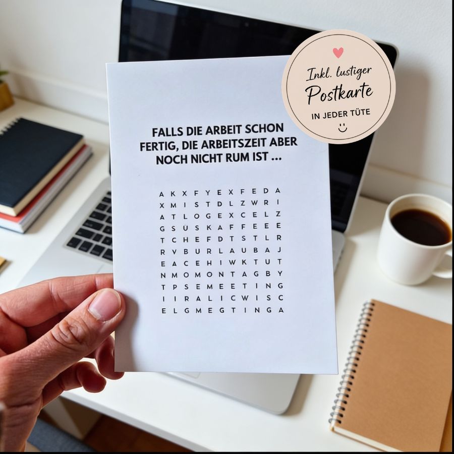 Home Office Survival Kit | Lustiges Geschenk fürs Homeoffice & Büro