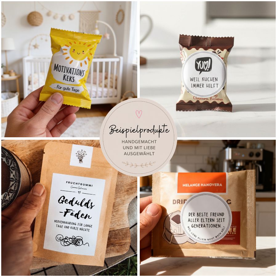Wundertüte für werdende Eltern – Lustiges Geschenk zur Geburt (Mama & Papa Survival Kit)