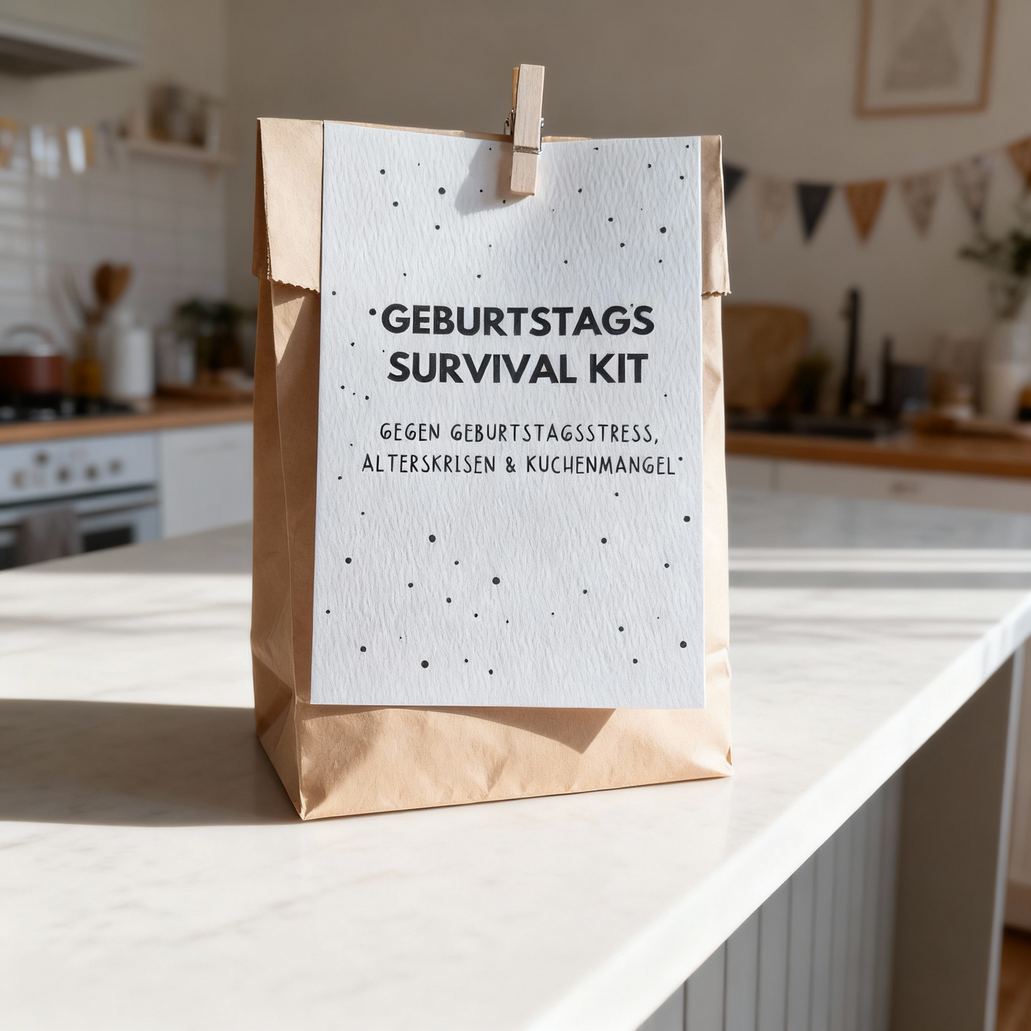 Geburtstags Survival Kit – Lustige Geschenkidee (Wundertüte)