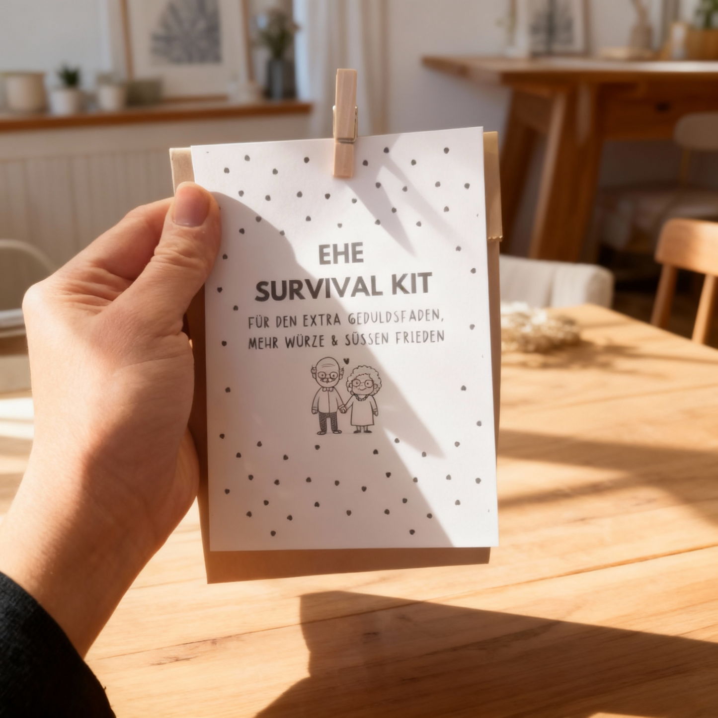 Ehe Survival Kit – Lustiges Hochzeitsgeschenk (Wundertüte für Paare)