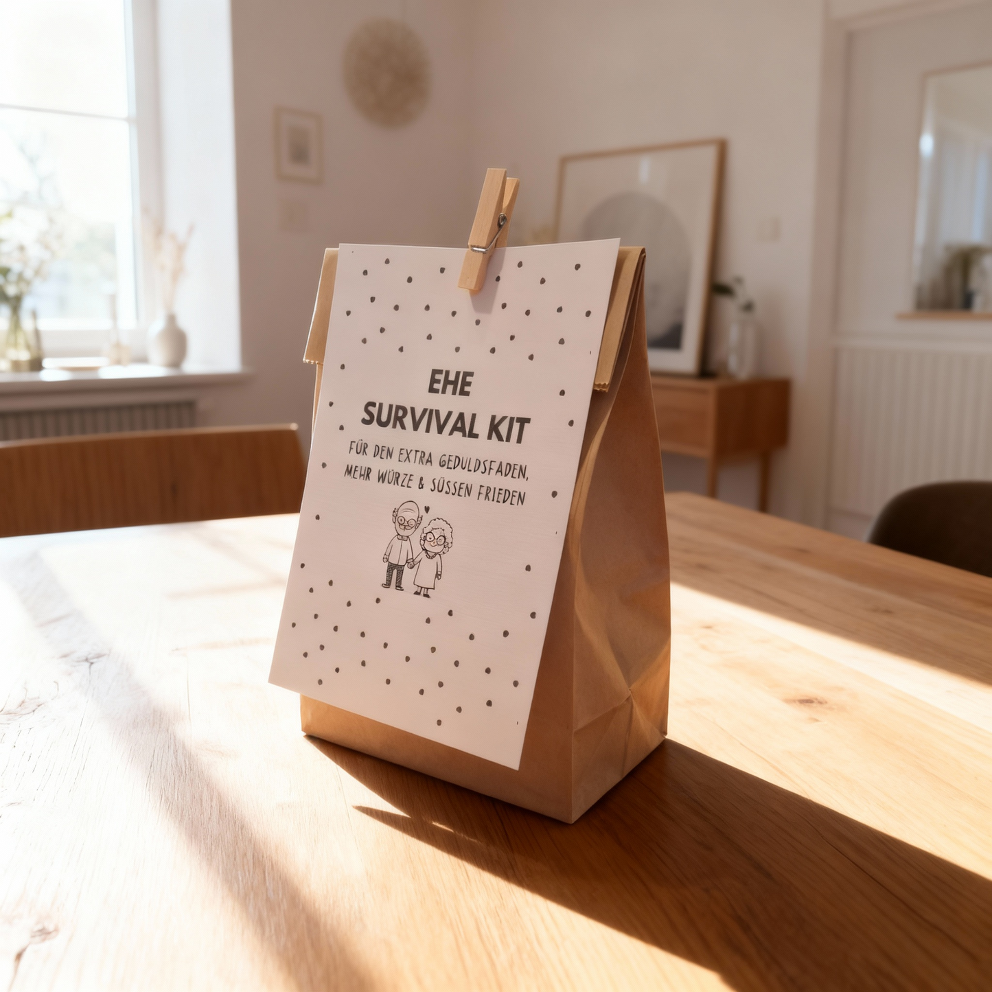 Ehe Survival Kit – Lustiges Hochzeitsgeschenk (Wundertüte für Paare)