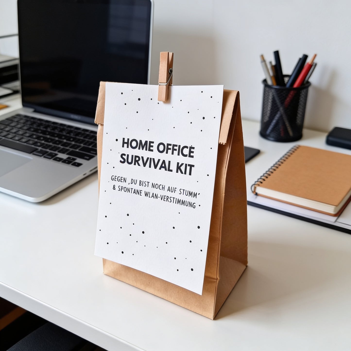 Home Office Survival Kit | Lustiges Geschenk fürs Homeoffice & Büro